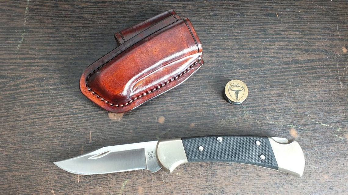 Leather Sheath for BUCK 112/Leather Friction Sheath for BUCK Etsy