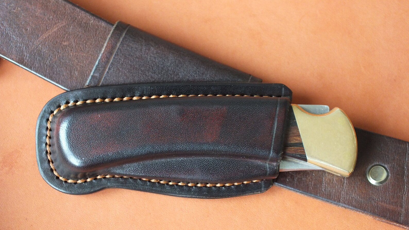 Leather Sheath for BUCK 110/Leather Friction Sheath for BUCK Etsy