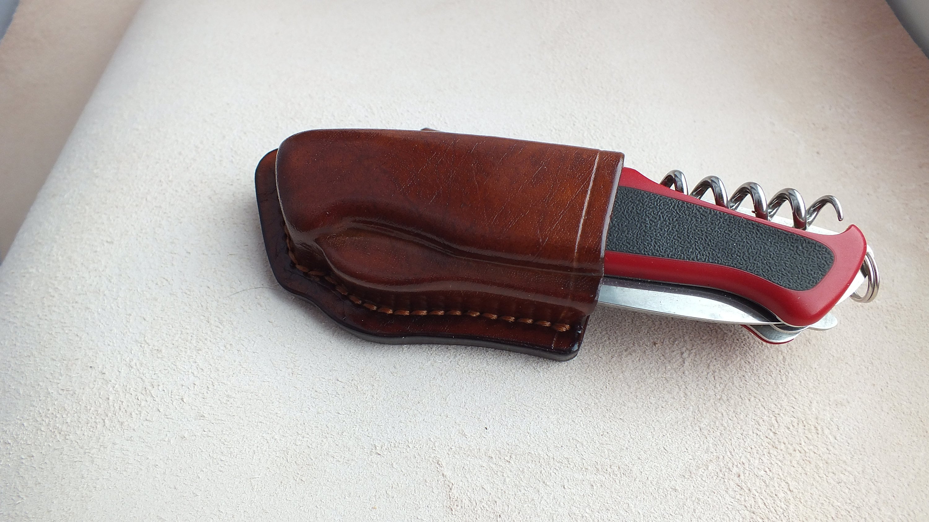 Leather Sheath for Folding Knife Victorinox Etsy Canada