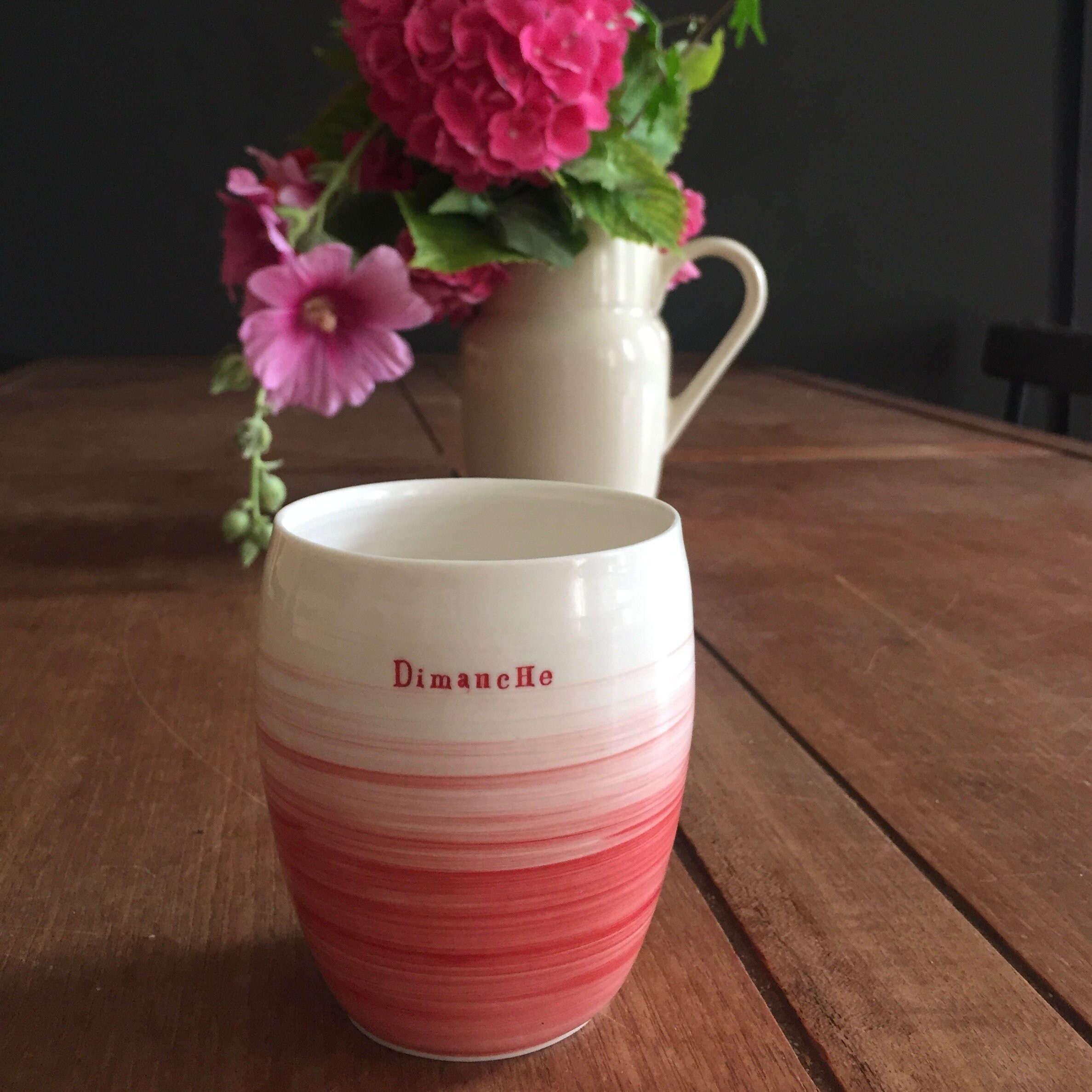 Gobelet Coloré M Personnalisable en Porcelaine Les Petits Gobelets. Tasse Céramique Fabriquée à La M