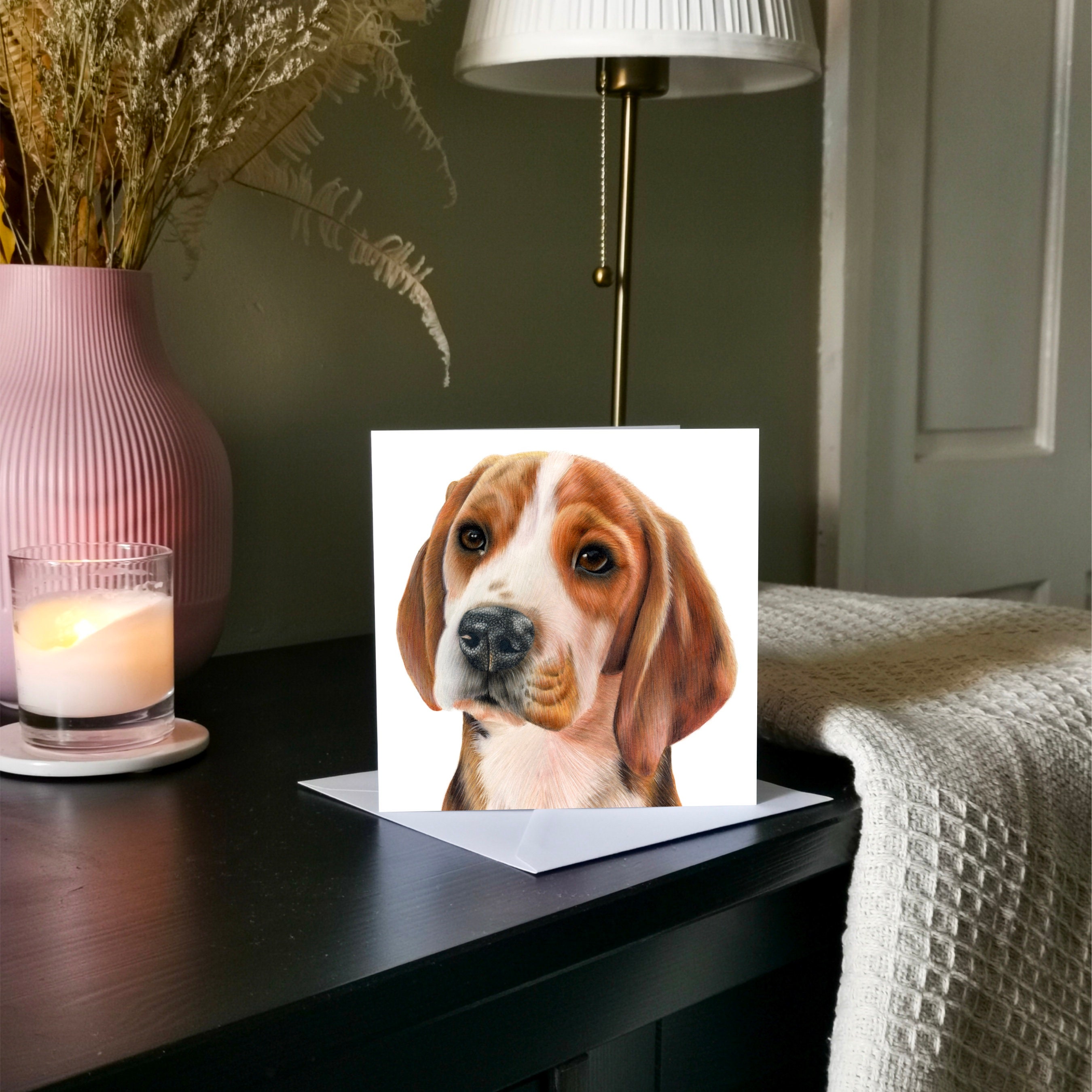 Beagle Greetings Card Pet Greetings Card Dog Card Birthday Card Dog Lover Etsy
