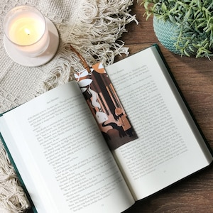 Autumn Forest Bookmark | Autumn Bookmark | Autumnal Bookmark | Animal Bookmark | Autumnal Gift | Book Lover | Reader Gift | Book Gift