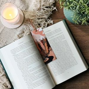 Autumn Forest Bookmark | Autumn Bookmark | Autumnal Bookmark | Animal Bookmark | Autumnal Gift | Book Lover | Reader Gift | Book Gift