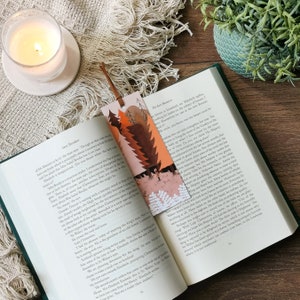 Autumn Forest Bookmark | Autumn Bookmark | Autumnal Bookmark | Animal Bookmark | Autumnal Gift | Book Lover | Reader Gift | Book Gift
