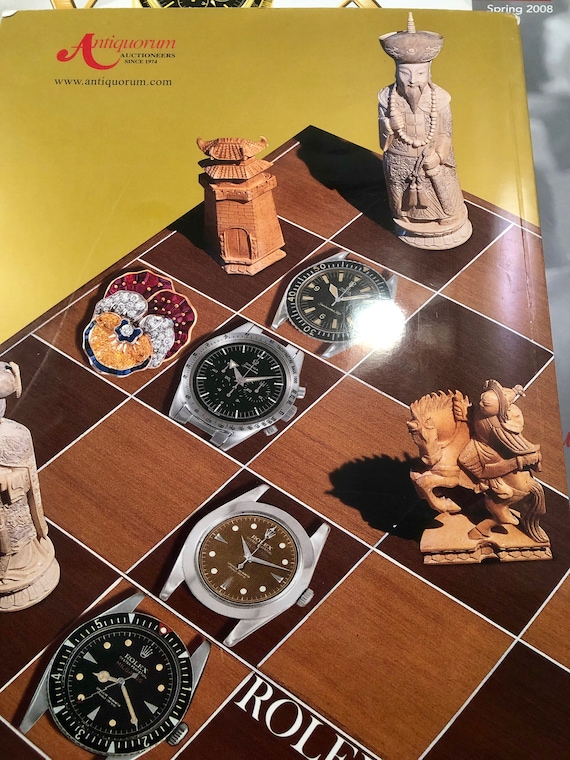 WATCH Magazines 3 pieces Antiquorum Geneva Vintage