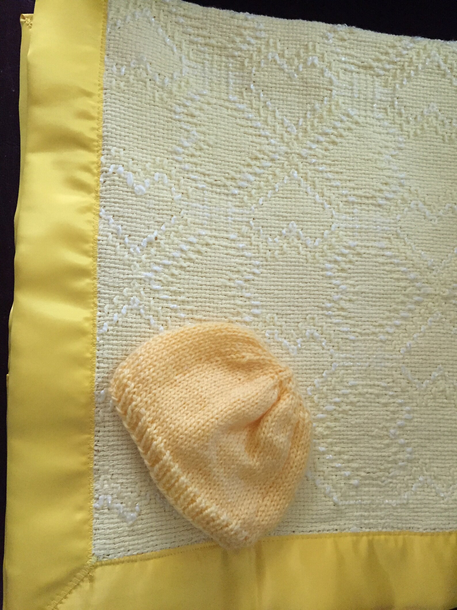 Cuddly Yellow Baby Blanket Extra Large Handmade Etsy