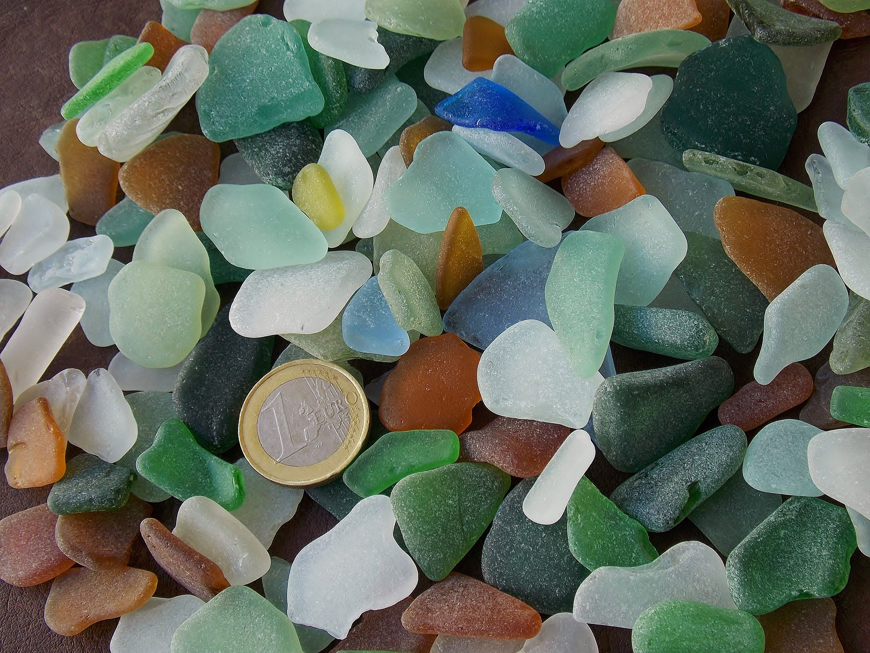 マルチカラーシーグラス：スペインビーチサーフタンブルクラフト用品