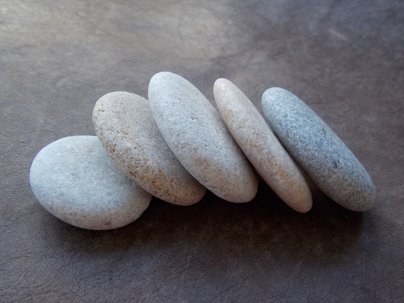 SPA massage pebble art 4-6,5cm 1,6-2,6 5 smooth big sea cobblestones for painting aquarium decor Flat oval beach stones for Mandala