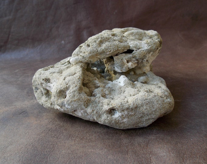 Large Natural Limestone for Aquarium Fish Tank Decor Big Sea Rock With Holes Babyfish Shelter