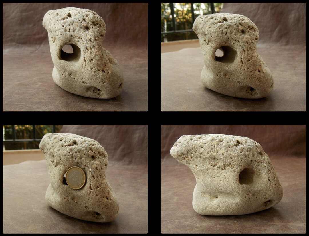 Limestone Big Aquarium Rock Freestanding Sea Stone With Holes