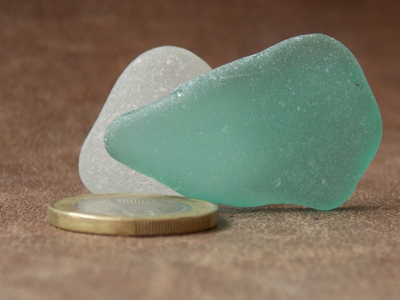 Beautifully Frosted Genuine Turquoise Sea Glass Sea Glass Etsy