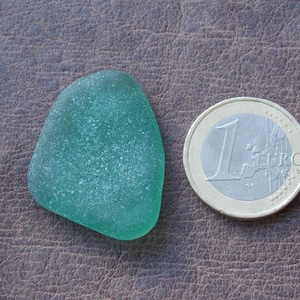 High jewelry quality Rare Sea Green sea glass; Collectible genuine surf tumbled beach seaglass; Flawless Spanish vintage sea glass; 3cm-1,2&quot;
