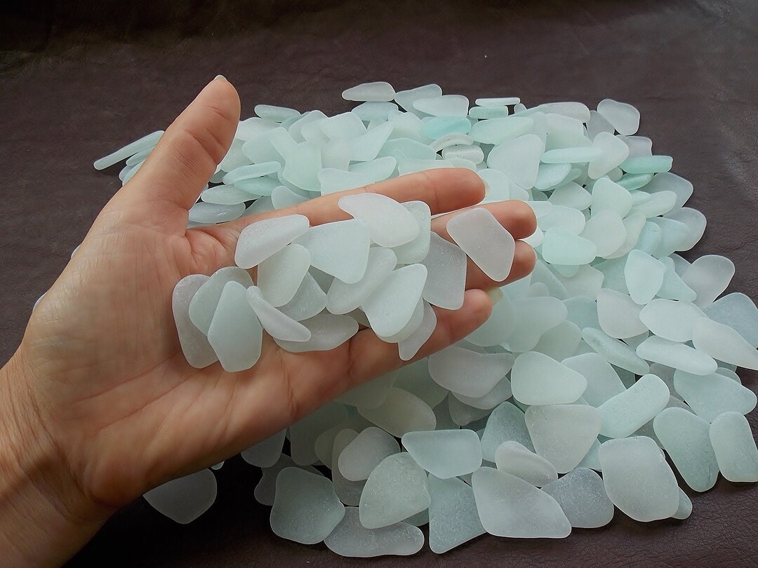 High Quality Genuine Seafoam Sea Glass for Jewelry & Crafts. Beach