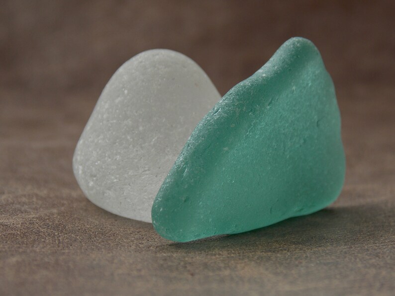 Beautifully Frosted Genuine Turquoise Sea Glass Sea Glass Etsy
