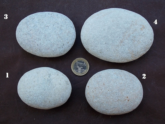 Oval Rocks for Painting Natural Flat Stones for Crafts Sustainable Pebble  Art Supply 