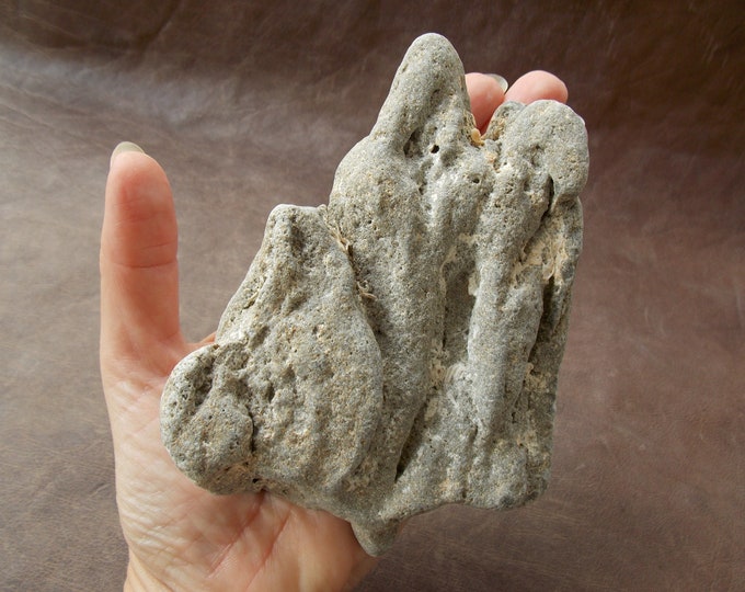 Natural Limestone Rock Fish Tank Stone With Holes Decorative Surf Tumbled Beach Stone Aquarium
