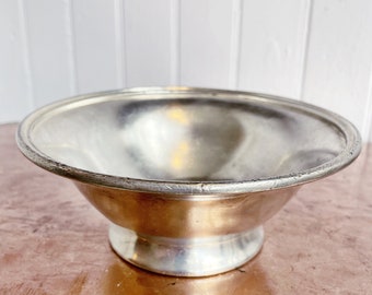 Vintage Silver New York Central Railroad Bowl