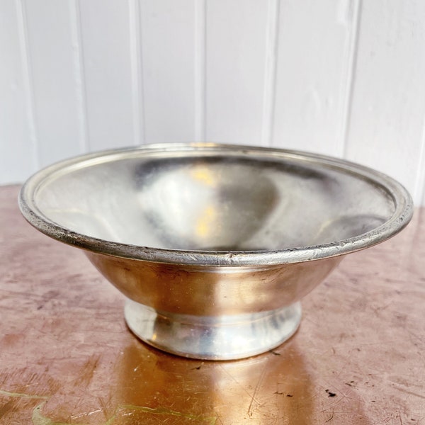 Vintage Silver New York Central Railroad Bowl