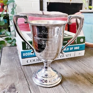 1918 Sterling Silver Charles Taft Presentation Trophy