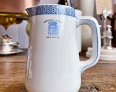 Vintage Limoges Cream Pitcher from Hotel Normandy Deauville France
