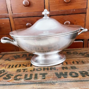 Antique Silverplated Tureen from Crillon & Café de l’Opera NYC