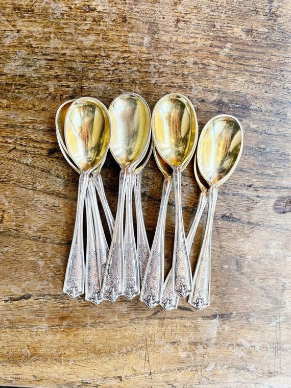 Antique egg spoons clearance