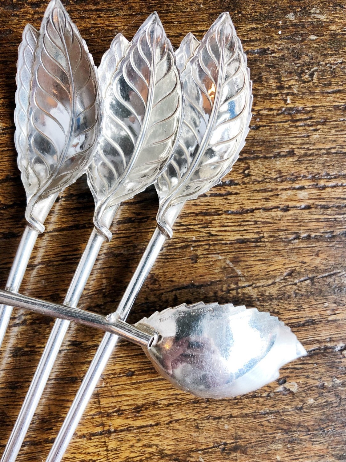 Set of 4 Vintage Tiffany & Co Sterling Silver Cocktail Straws - Etsy