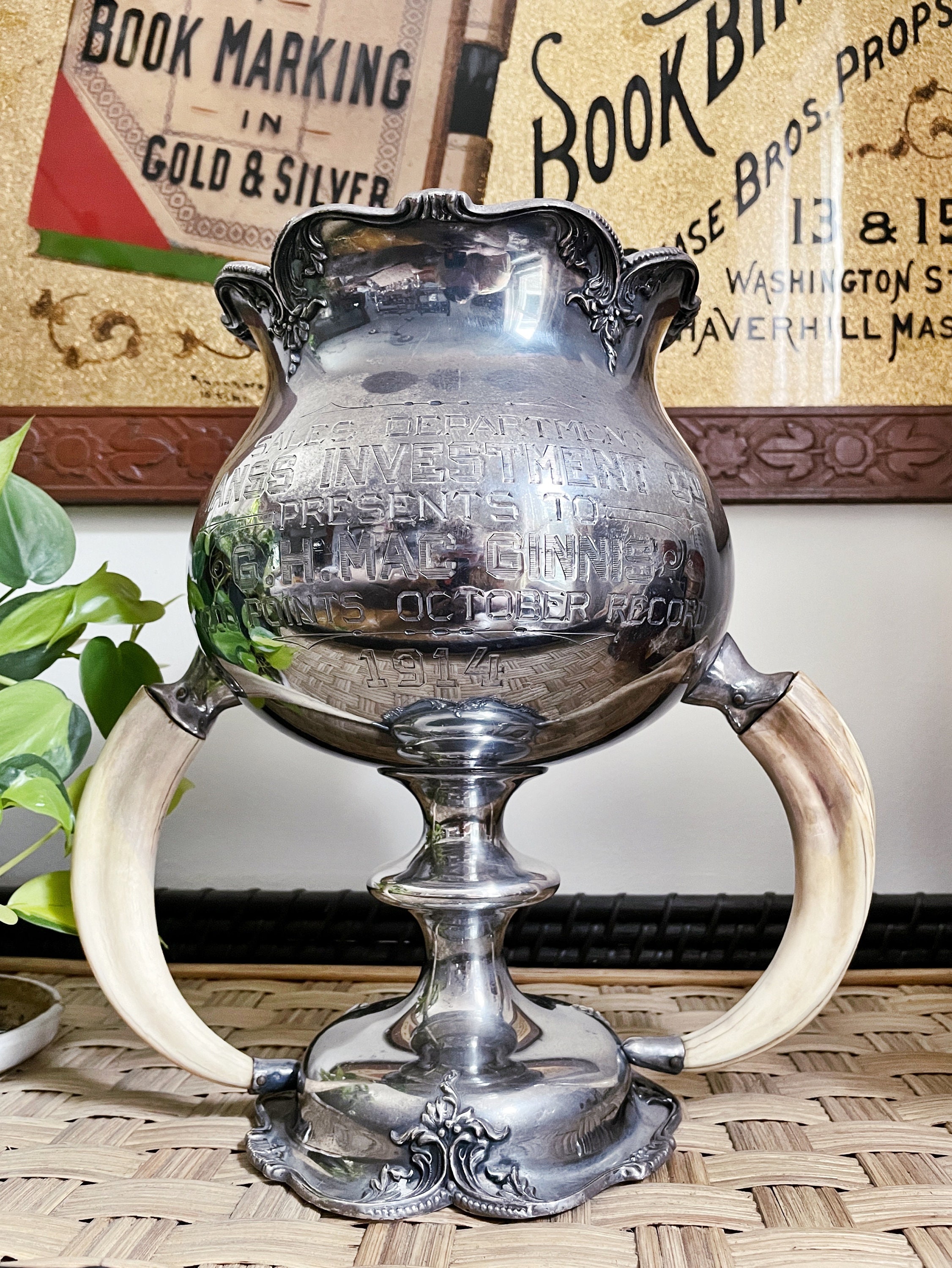 1914 Silver Cup - Etsy