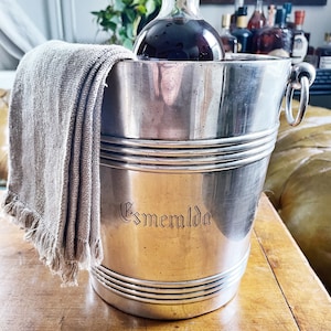 Christofle Silver Plated Champagne Bucket from The Esmeralda Paris