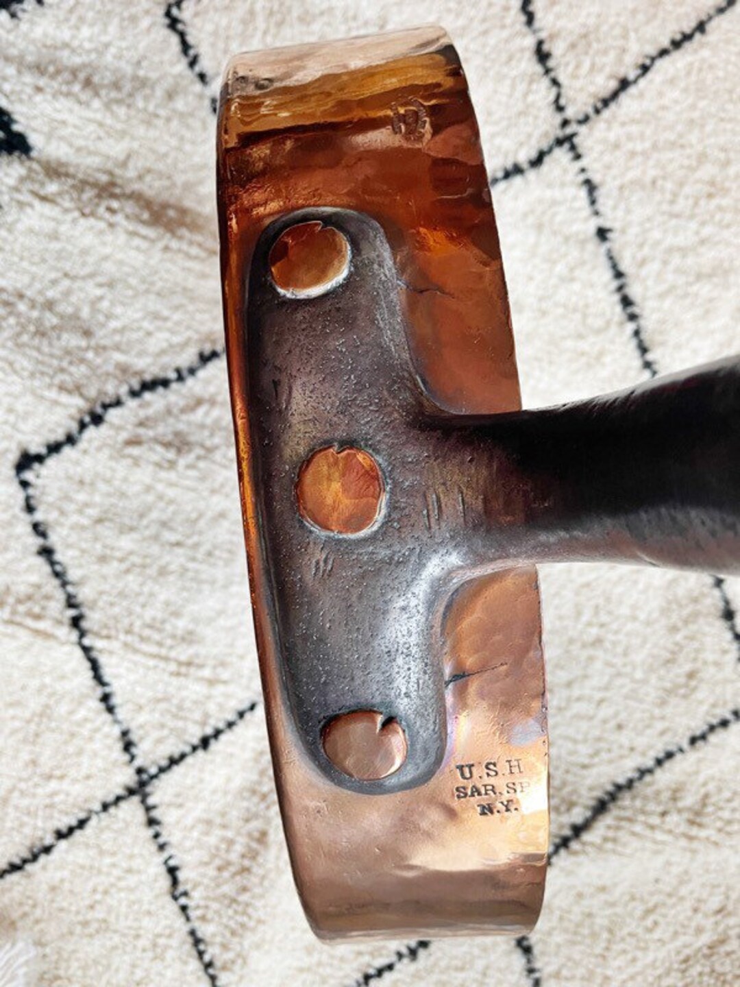 Monumental Antique Bramhall Deane Copper Sauté Pan From the US Etsy