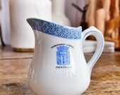 Vintage Limoges Creamer from Hotel Normandy Deauville France