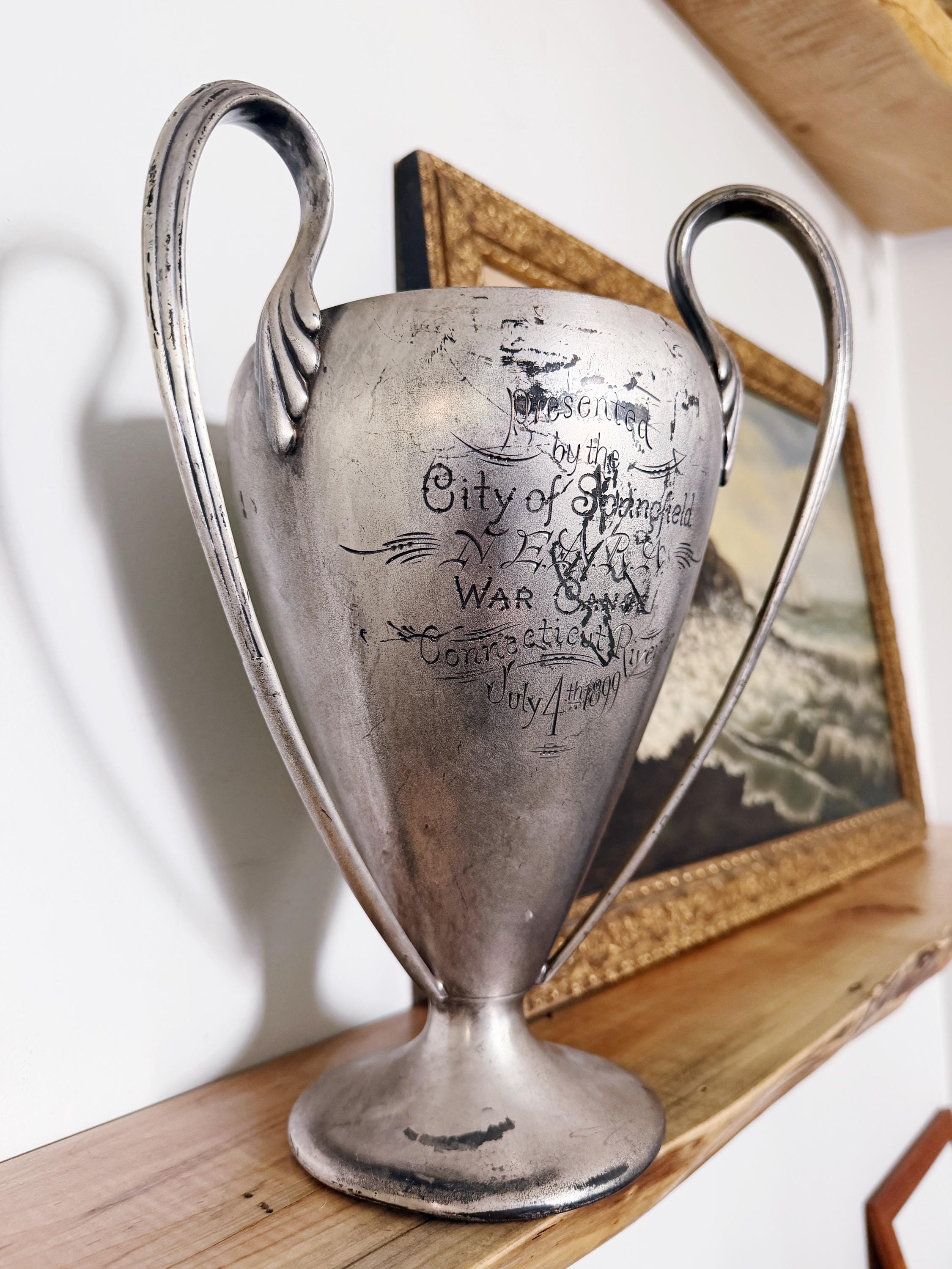 Vintage Antique Trophy - Etsy