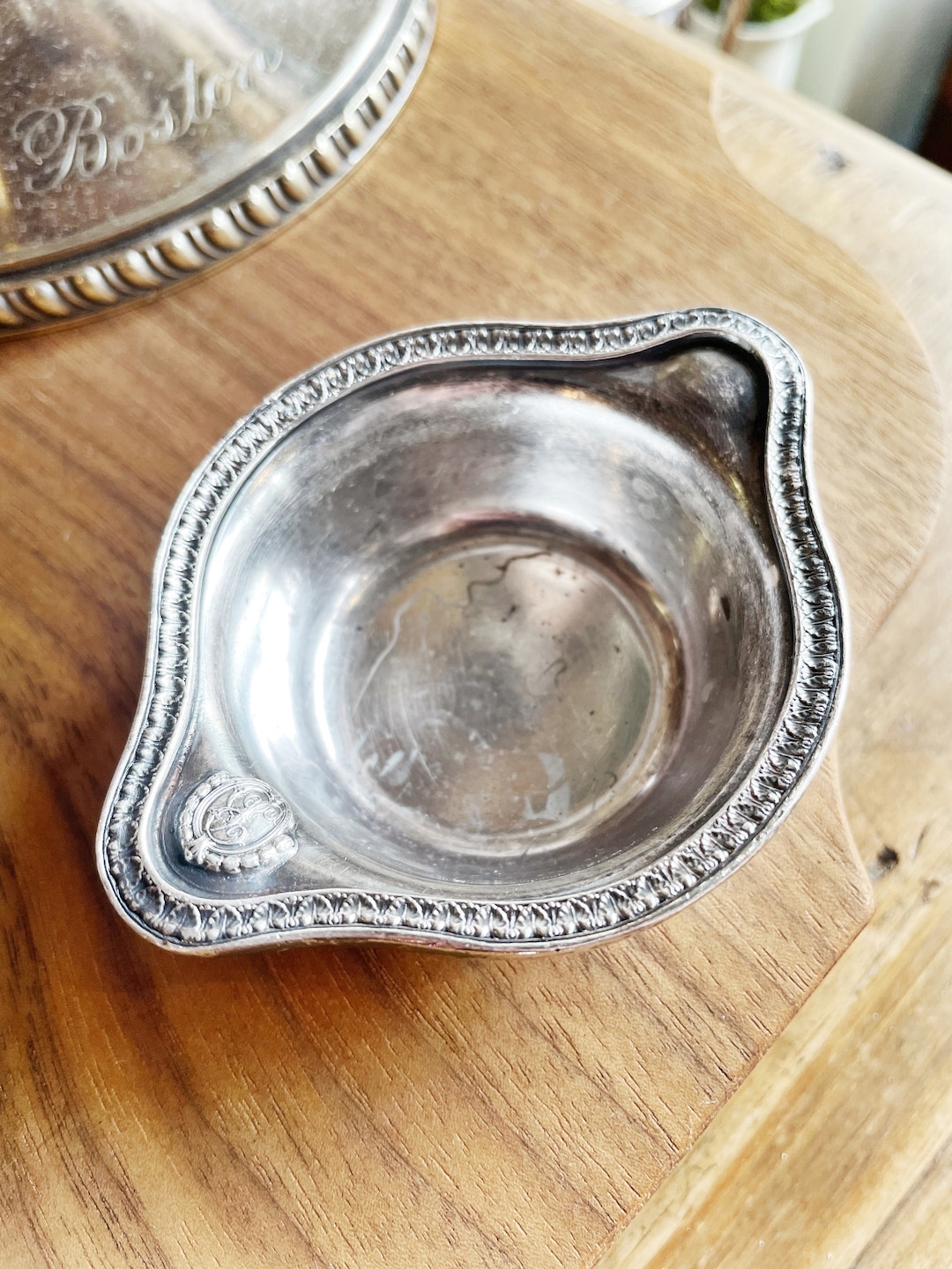 1936 Silver Nut Dish From the Biltmore Hotel in Arizona Etsy