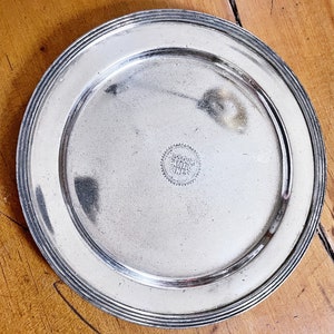 1948 Silverplated Missouri Pacific Railroad Serving Tray