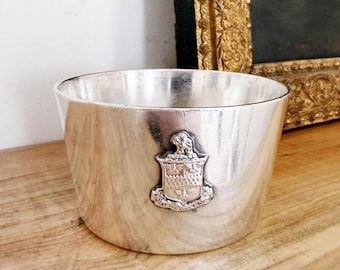 1951 Silver Plated Nut Bowls from The Stevens Hotel in Chicago