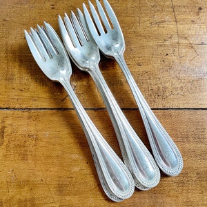 Set of 6 Antique Silver Plated Tiffany & Co Forks - Etsy