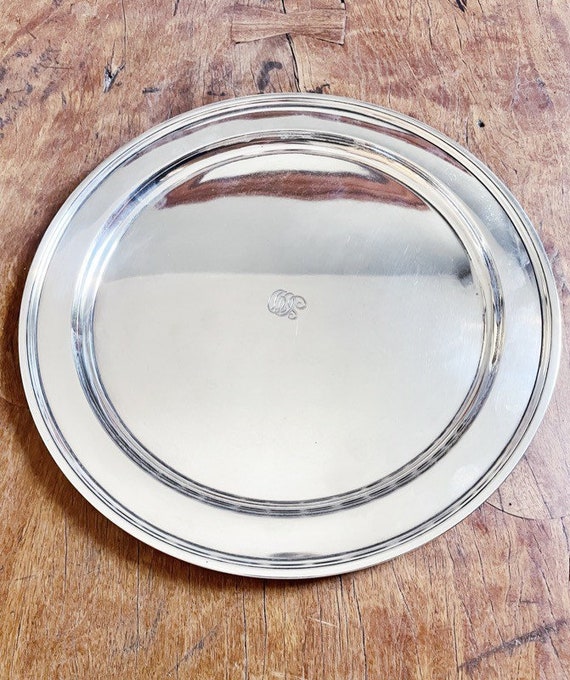 Tiffany silver hotsell platter