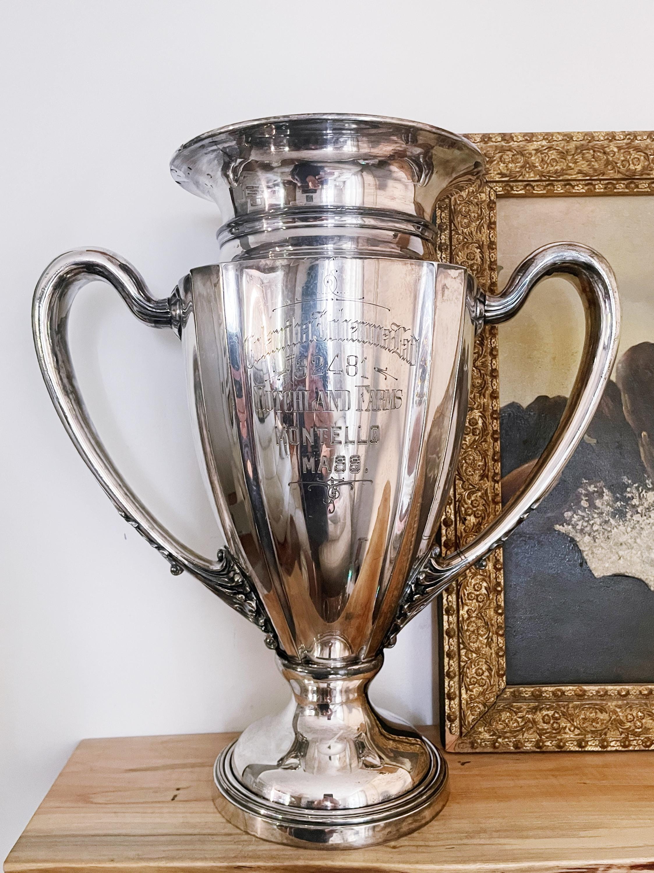 Silver trophy antique - Etsy 日本