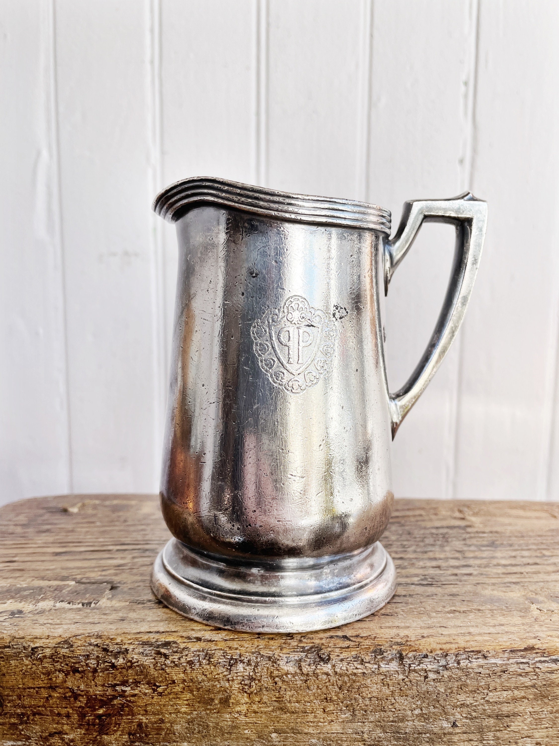 Vintage Silver Plated Pitcher From the Plaza Hotel NYC - Etsy Hong