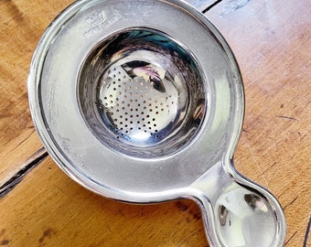 Vintage Silver Tea Infuser from Home Lines Oceanliner