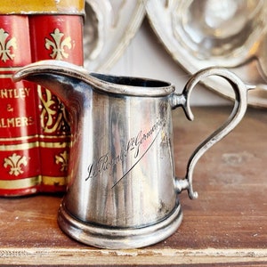 Antique Silver Plated Creamer from Le Royal St Germain Paris