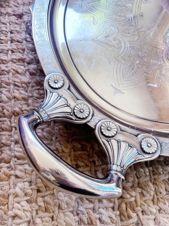 Monumental 1880s Silver Plated Tiffany & Co Serving Tray - Etsy
