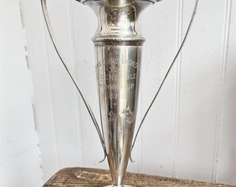 1925 Sterling Silver Rochester New York Tennis Trophy