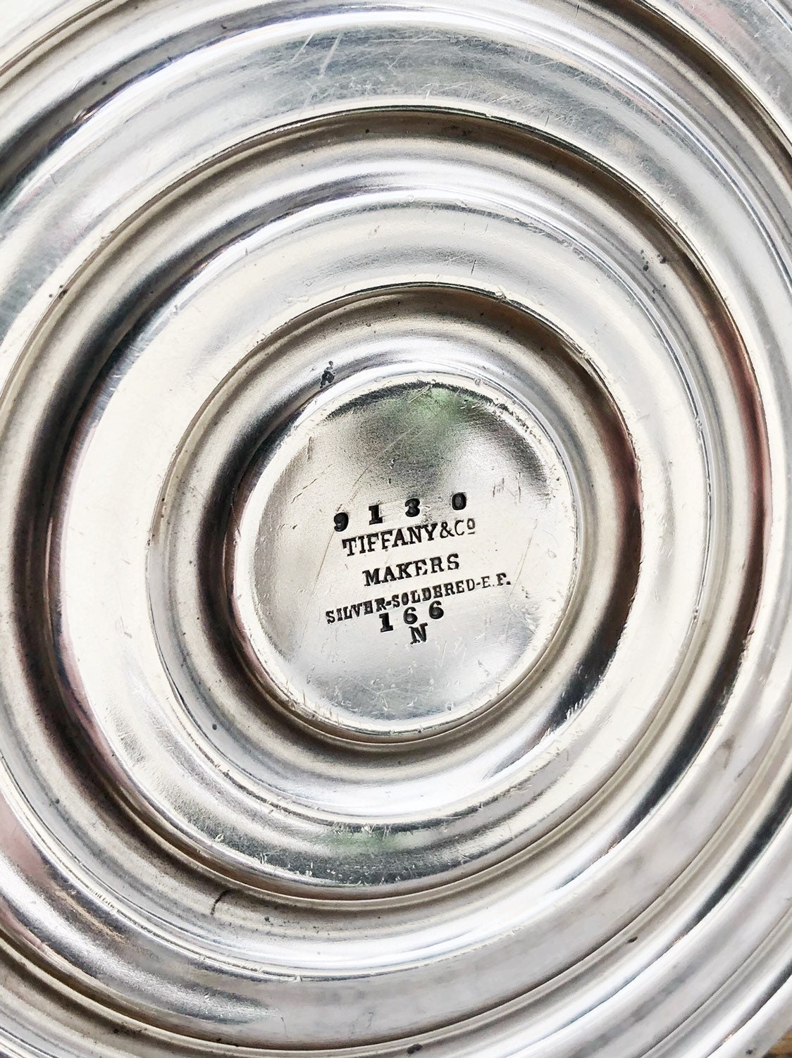 Antique Tiffany and Co Silver Plated Wine Coaster - Etsy