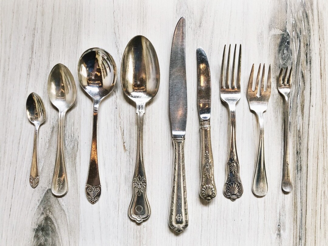 Vintage Hotel Silver Flatware Etsy