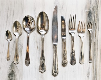Vintage Hotel Silver Flatware - Create Your Own Set