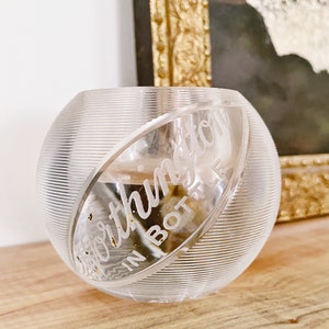 Antique English Glass Worthington’s Beer Match Striker