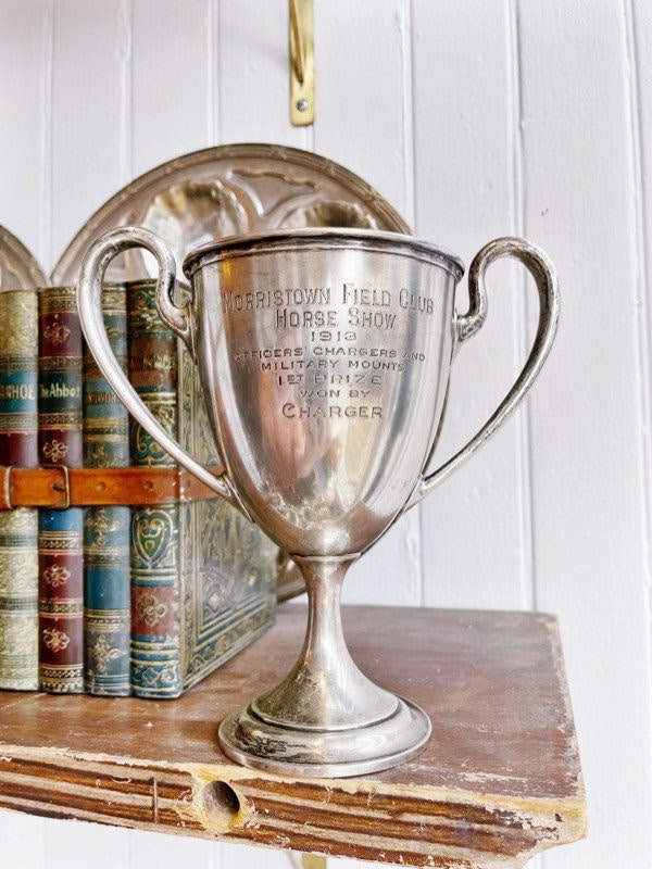 Vintage Solid Silver Trophy - Etsy