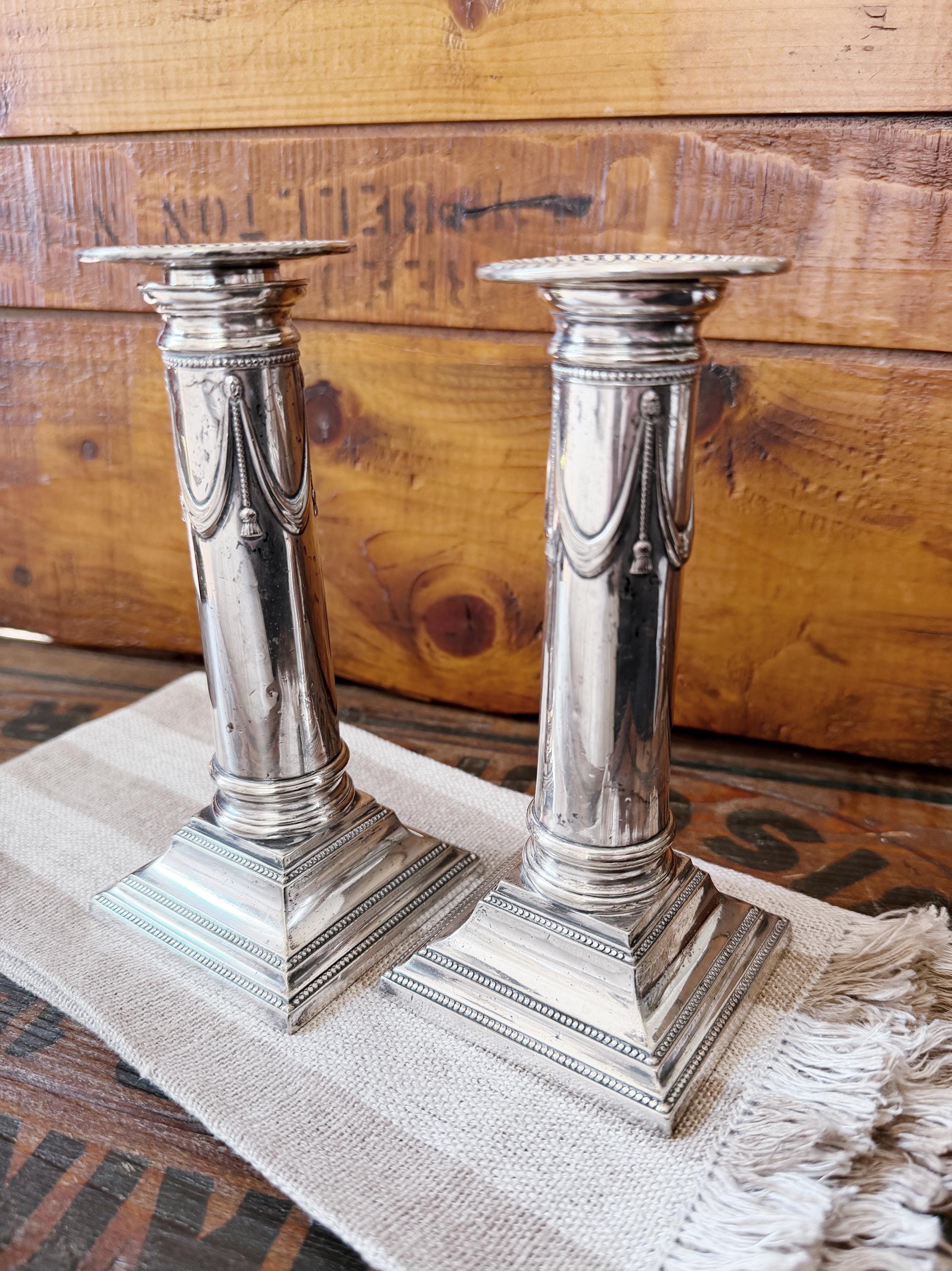 Gorham Silver Candelabra Pair - Etsy