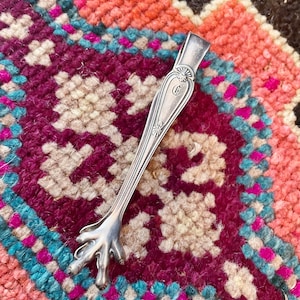 Antique Silver Plated Tongs from The Hotel Chatham in Philadelphia